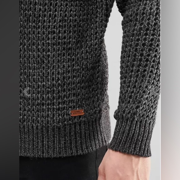 Brave Soul Color Twist Waffle Stitch Sweater - Small - Picture 2 of 4